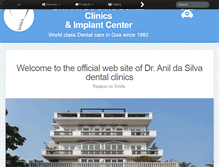 Tablet Screenshot of dentistanildasilva.com